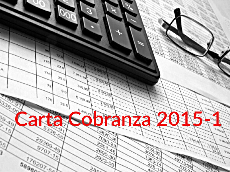 Carta Informativa y de  Cobranza 2015-1