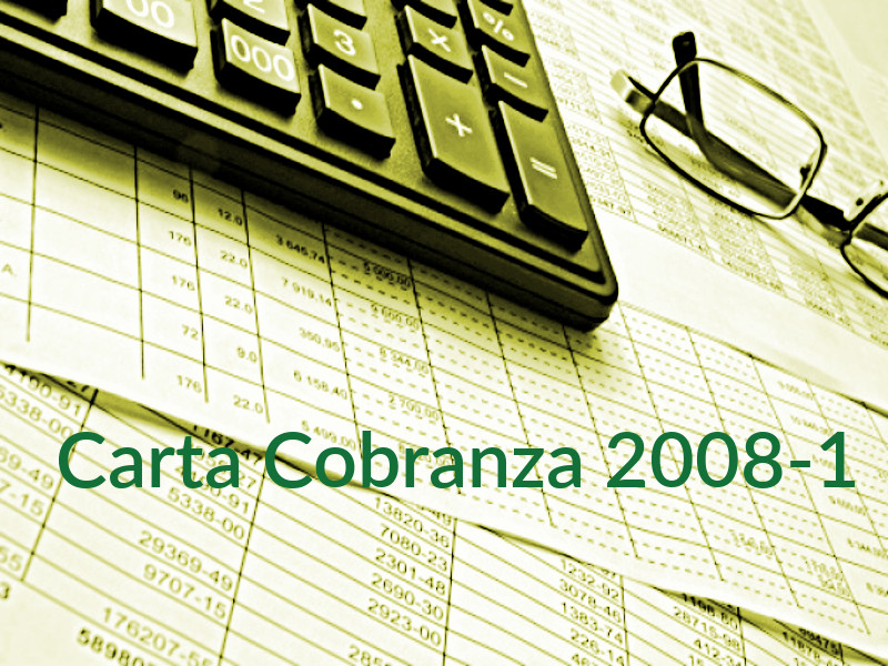 Carta Informativa y de Cobranza 2008-1