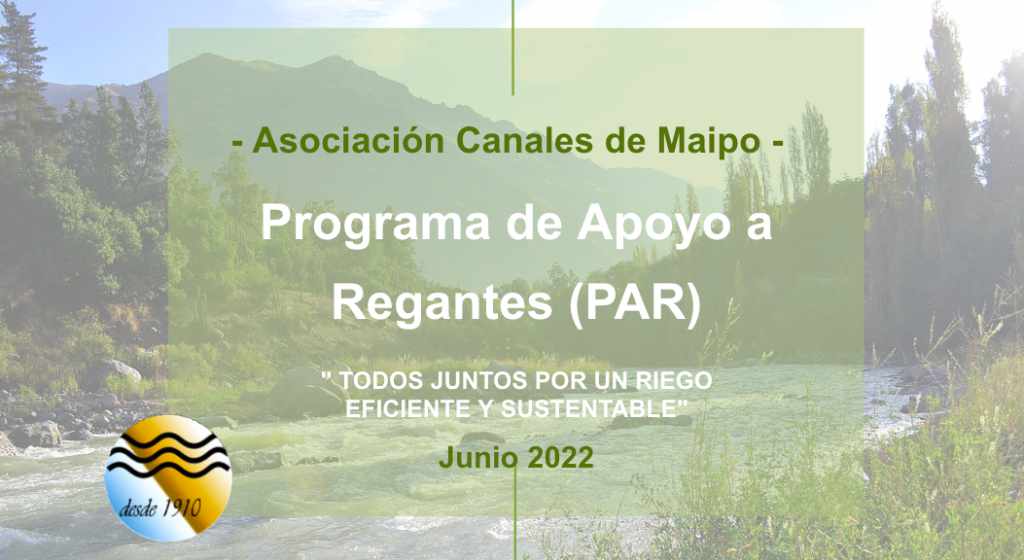 Programa de Apoyo a Regantes