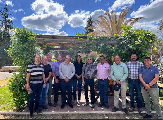 Delegación de directores y personal técnico de la Asociación Canales de Maipo, participa de una visita técnica a la Subdelegación del Río Diamante, Mendoza-Ran Rafael